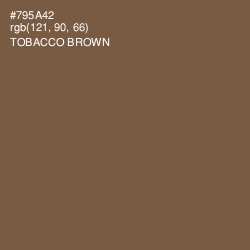 #795A42 - Tobacco Brown Color Image